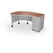 Mooreco Instructor Desk Right 29.8"H x 60"W x 36.3"D Amber Cherry 91785-7919-PL - alternate 1